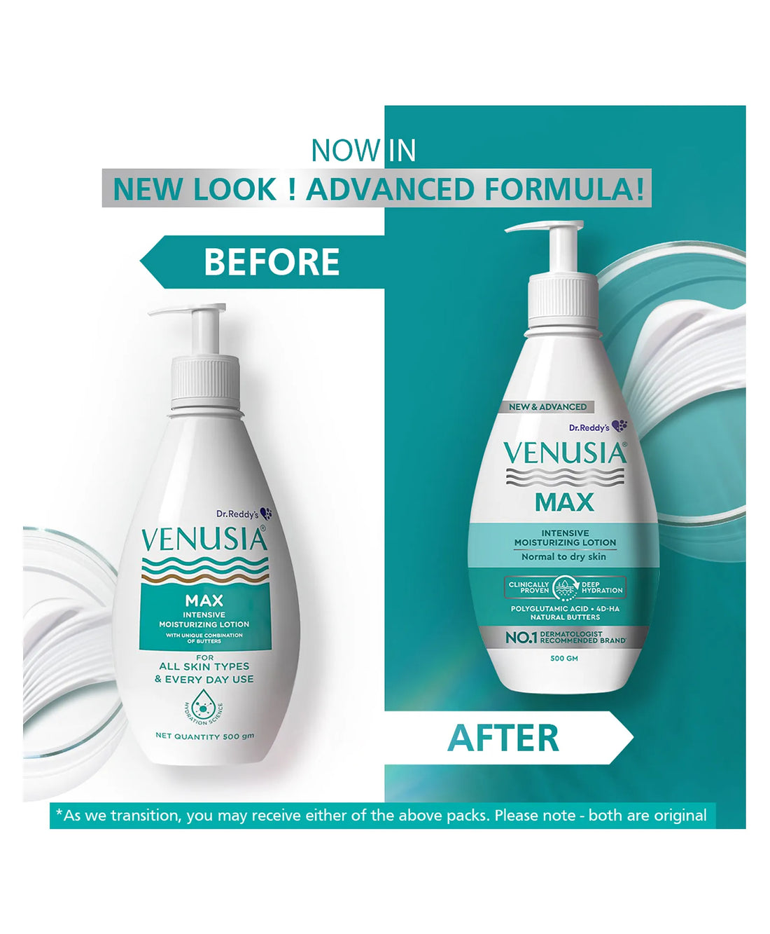 Venusia Max Intensive Moisturizing Lotion, 500gm