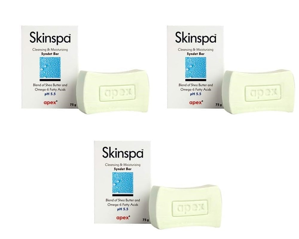 Skinspa Cleansing & Moisturizing Syndet Bar,