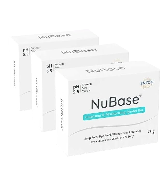NuBase Cleansing & Moisturizing Syndet Bar