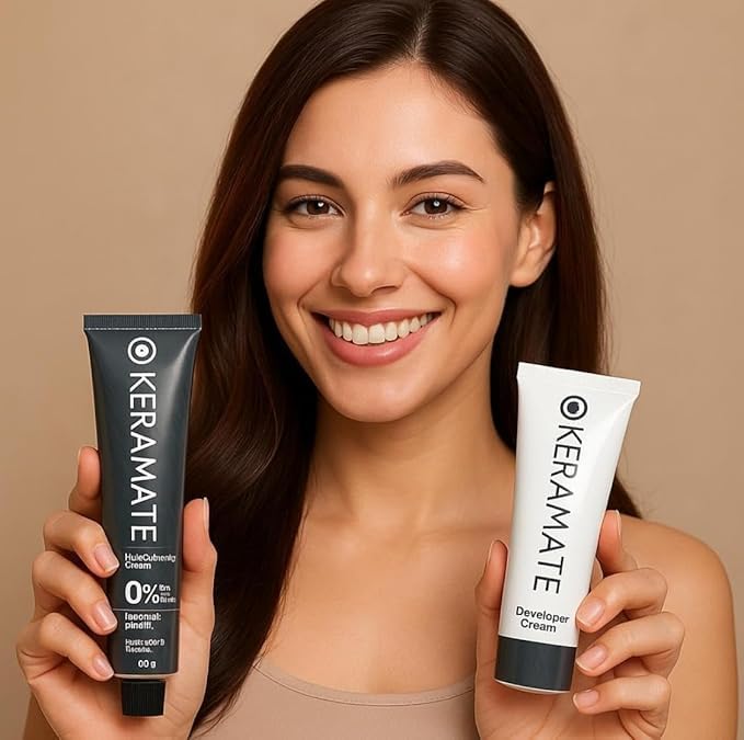 KeraMate Hair Colouring Cream 60gm+60gm (120gm)