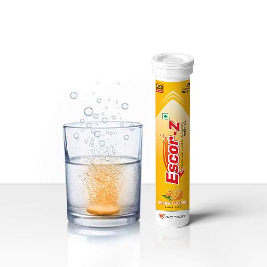 Escor-Z Orange Flavour Sugar Free,