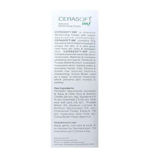 Cerasoft Imf Moisturising Cream, 100g