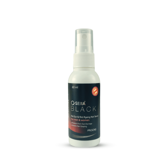 Q Sera Black Hair Serum, 60ml