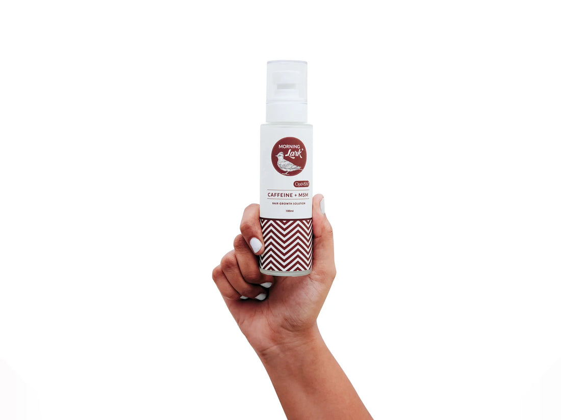 Chosen Morning Lark Caffeine + MSM Hair Growth Solution 100ml