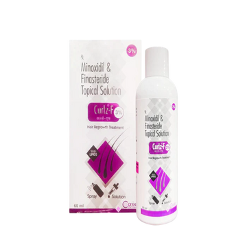 Curlz-F 3% Topical Solution 60ml