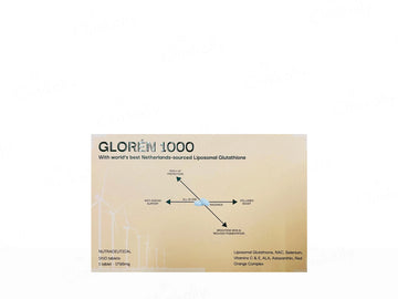 Gloren 1000 Liposomal Glutathione Nutraceutical 10Tablets
