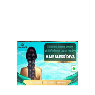 Hairbless Diva Nutraceutical Tablet For Women 30Tab strip