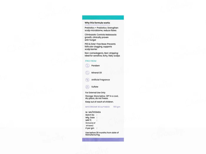 Mycobiome Scalp Microbiome Activator Mask, 100gm