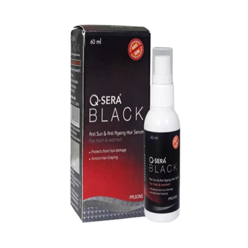 Q Sera Black Hair Serum, 60ml