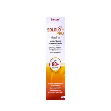 Solglo Pro Anhydrous Sunscreen Gel SPF 80+ PA++++ 50GM