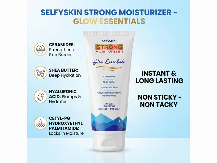 SelfySkin Strong Instant Face & Body Moisturizer,