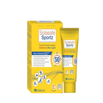 Solasafe Sportz Sunscreen Gel Spf 50+ Pa+++, 50gm