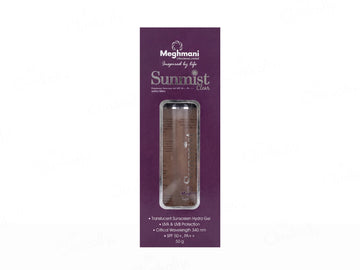 Sunmist Clear Transparent Sunscreen Gel SPF 50+ 50gm