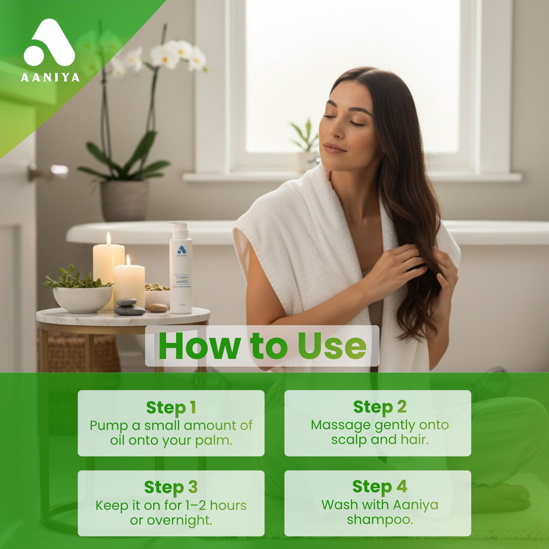 AANIYA 14 Herbs Hair Oil, 100ml