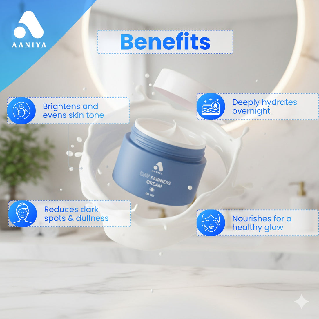 AANIYA Day Fairness Cream, 50gm