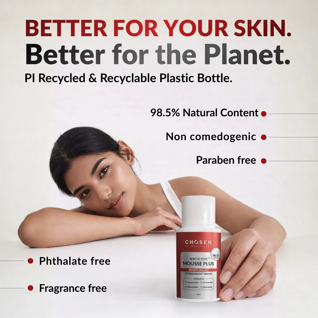 Chosen White Pine Pycnogenol Mousse Plus Face Serum 30ml