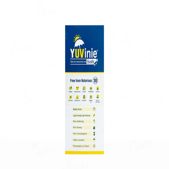 Yuvinie Soft Silicone Sunscreen SPF 50+ PA +++ 50gm