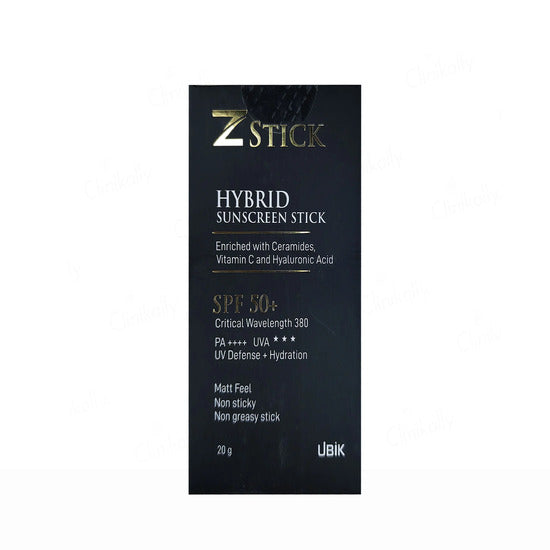 Z Stick Hybrid Sunscreen Stick SPF 50+, 20gm