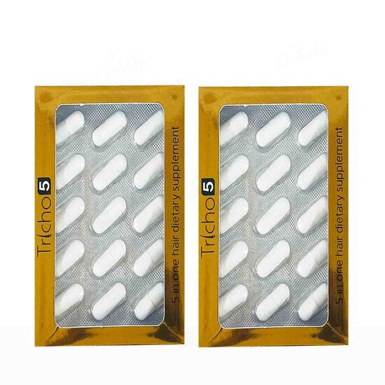 Tricho 5 Hair Supplement Capsule, 1 Kit