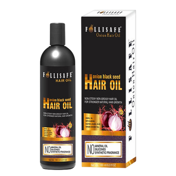 Follisafe Follisafe Onion Hair Oil with 20 essential Oils, 180 ml