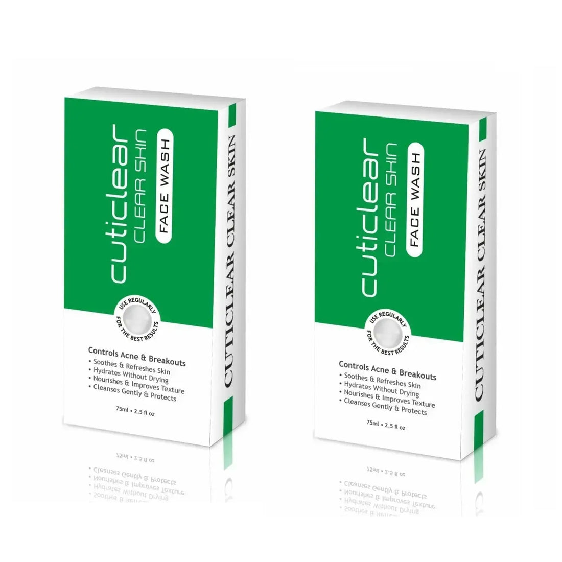 Cuticlear Clear Skin Acne Face Wash 75ml,