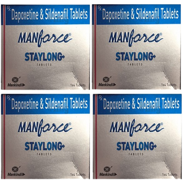 Manforce Stay Long Tablet 1 x 4 Tab Pack of 4
