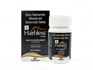 Hairbless Tablets Bottel (30 Tab)
