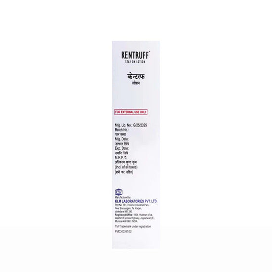 Ketoconazole 2 percent composition in Kentruff Stay On Lotion