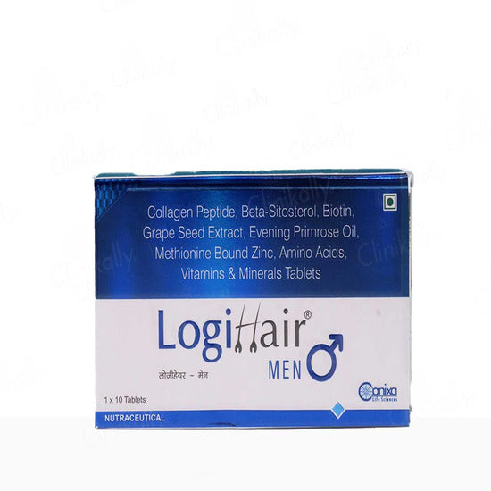 Logihair Men 10 Tab Strips, Pack of 3